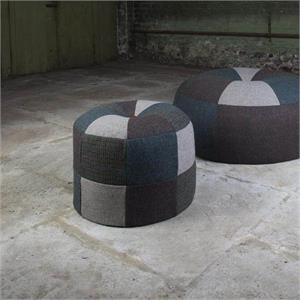 Tetrad Harris Tweed Pumpkin Stool